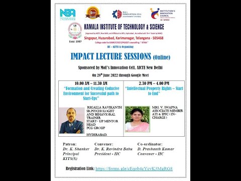 Impact Lecture Session 2 | KITS Singapur