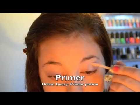 Simple summer makeup