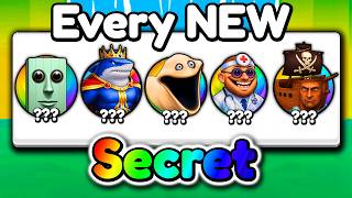 Unlocking EVERY NEW SECRET in Brainrot Evolution Tsunami Event!