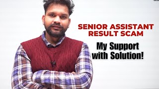 PSSSB SENIOR ASSISTANT RESULT SCAM: My Support with Solution!