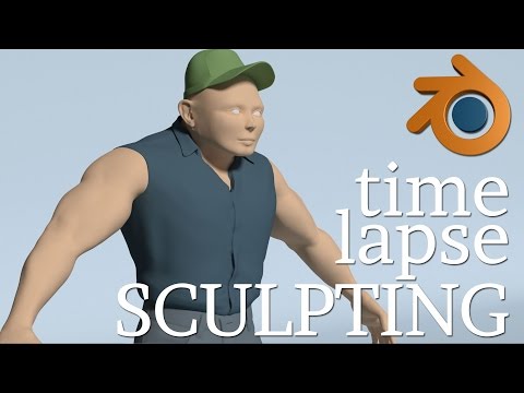 BLENDER - The Lummox [SPEED SCULPT] pt. 1