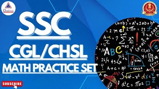 SSC CGL/CHSL Math Practice Set #ssc #ssccgl2023 #sscmaths #practiceset #sscchsl #sscgl #sscchsl2023
