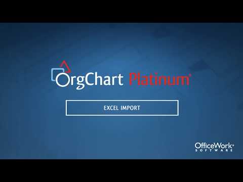 OrgChart Platinum — Importing from Excel