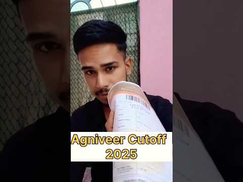 Agniveer GD Tradesman Cutoff 2025 Excellent Running Passing Marks merit  #agniveer #army #cutoff