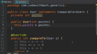 141  Comparable Interface