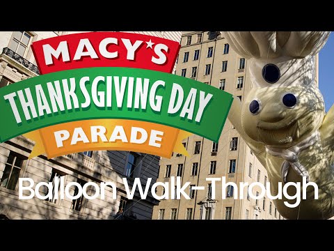 2024 Macy's Thanksgiving Day Balloon Inflation Day