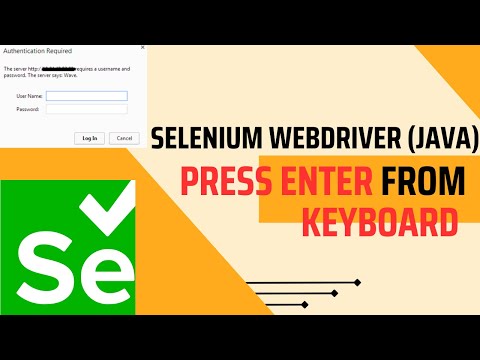 Handle Password Authentication in Selenium | Selenium interview question | FullStackSDET