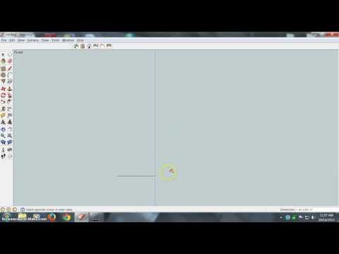 SKETCHUP RECTANGLE COMMAND by www.woodworkingwithajo.com