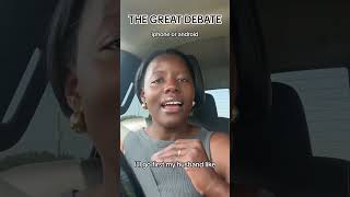 IPhone vs. Android: The Ultimate Family Debate!#iPhoneVsAndroid #TechDebate