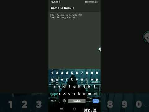 Area of Rectangle code.Clanguage.full code my channel.#clanguage #coding#bca#codemaster#codinglife .