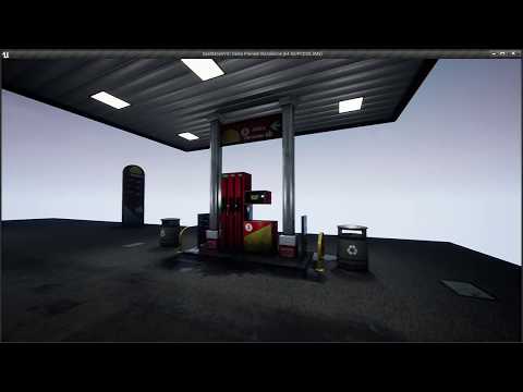 UE4-Gas station package UE4-V01