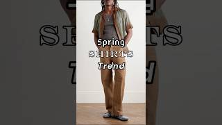 Men’s Shirts Trend #mensoutfits #mensstyle #mensfashion2025 #mensfashiontrends #fashionshopping#