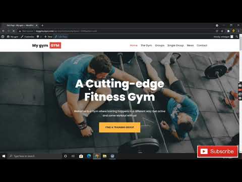 Gym Website | Wordpress Website | Free Website kaise banaye