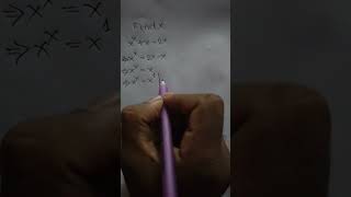 Exponential Equation | #shortmaths #shorts #short #maths #matholympaid #viralmaths #viralvideo
