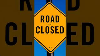 Road Closed! #doingthework