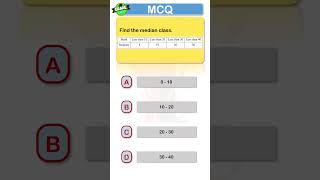 CBSE - GRADE 10 - MCQ 55 #maths #cbseboard #cbseclass10 #dailymcqs #statistics