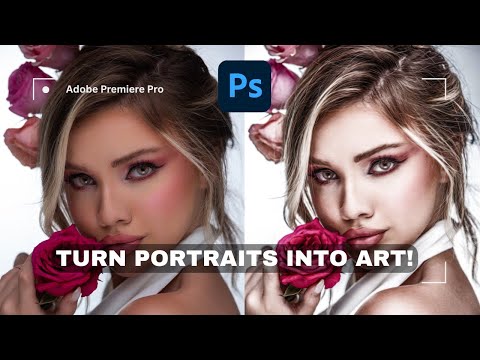 Turn Your Portrait Into a Painting in Photoshop | Photo Editing Tutorial