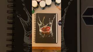speedpaint | 🍒 in the water #art #process #processart #cherry #speedpaint