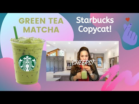 Green Tea Matcha ala Starbucks!