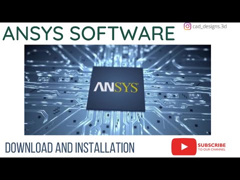 HOW TO DOWNLOAD AND INSTALL ANSYS (EASY AND FREE PROCESS) #ACADEMICS_VERSION