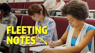 Zettelkasten in the Classroom? Using smart notes to study.