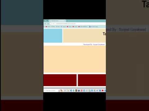 Html Css Responsive | Responsive Website | How To Responsive Website#shorts #surjeetgm3qo