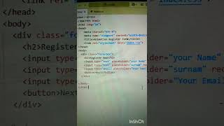 login page only HTML or CSS 😱😀🙀 #html5 #coding #apnacollge #programming #codashop #jsframework #css