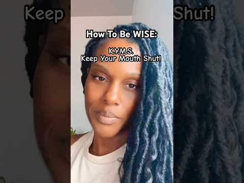 This life hack will help protect your peace! #wisdom #wisewords #maturity #mentoring #growup