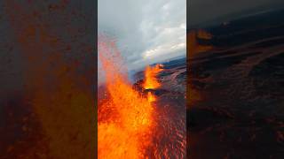 Drone vs. Volcano 🌋 #fpvdrone #dronepilot #icelandvolcano
