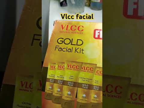 #VLCC facial gold facial#trending#viral