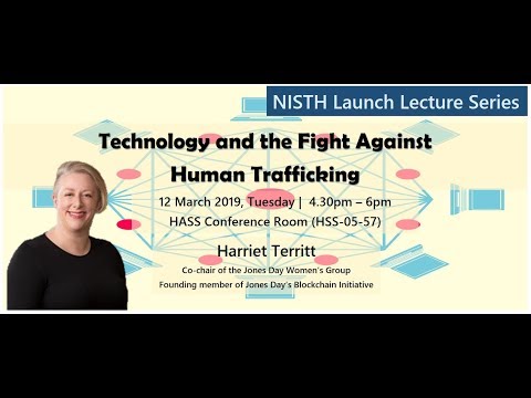 Technology and the Fight Against Human Trafficking by Ms Harriet Territt