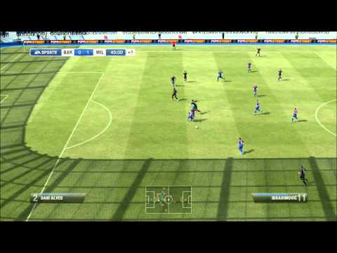 Fifa 12 Gameplay [Deutsch] [HD] [PC] - FC Barcelona vs AC Mailand 1:1 (0:2)