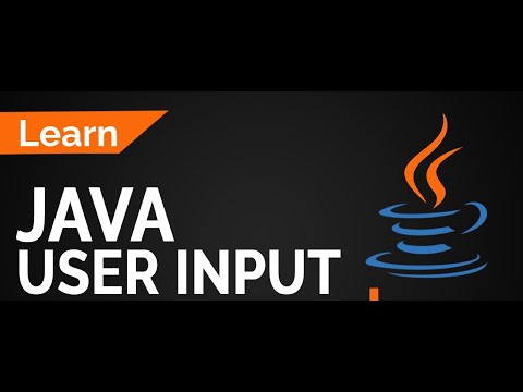 JAVA Lecture #6 || Input from User ||  for beginner