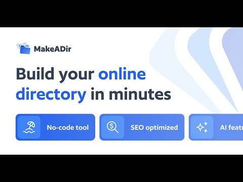 No-Code Directory Website Builder: Maps Update