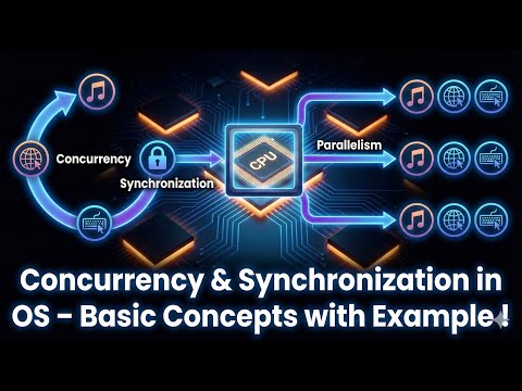 2.1 Concurrency in Operating Systems Explained | Concurrency vs Parallelism | OS Malayalam