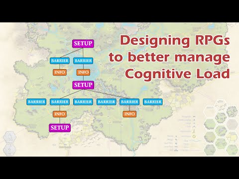 Reducing Cognitive Load through RPG Design