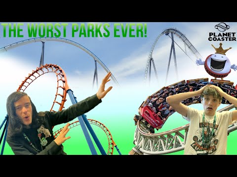 We Built The Worst Parks In Planet Coaster!
