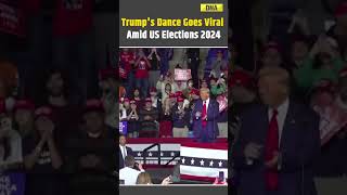 Donald Trump Dancing At His Rally Goes Viral Amid US Elections 2024 #donaldtrump #uselections2024