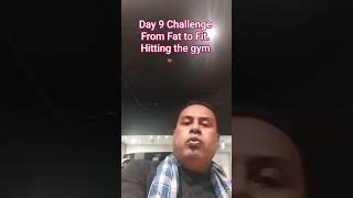 Day 9No excuses, just progress. Every rep counts! #FatToFit #Day9Challenge #KeepPushing #motivation