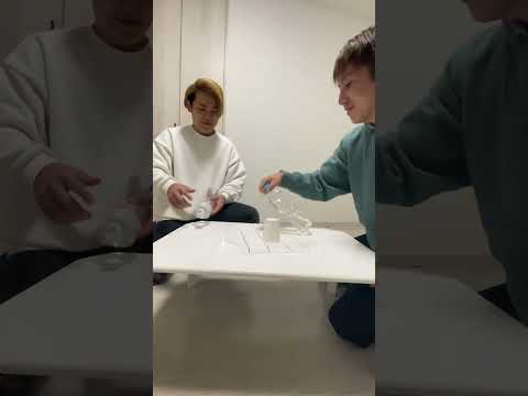 【死闘】ペットボトルチャレンジして負けたら虫食べるってなんでなんwww