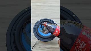 Coca Cola Explosion! Subwoofer Bass Challenge #heavybass #jbl #jblbass #shorts #viral