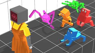 AI Learns Red Light Green Light (reinforcement learning)