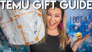 TEMU GIFT IDEAS 2024 + $100 COUPON CODE | SUPER FUNNY UNIQUE GIFT IDEAS!