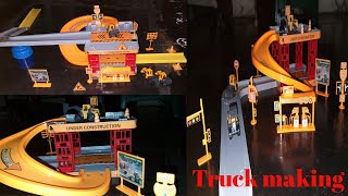 Toy Truck making #DIY | Engineering Truck Track making  | best play for children's #GayathrisGallery
