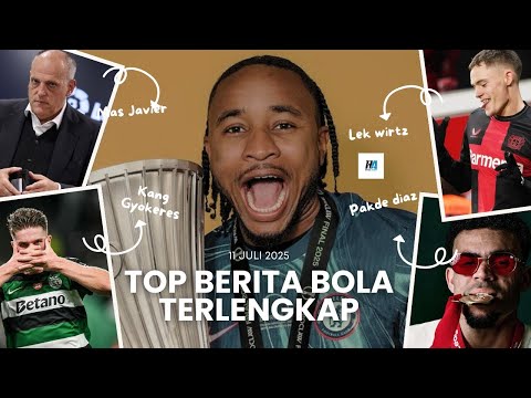 CRAZY ! Wirtz Pecahkan Rekor Dunia! MU Tawar Tchouameni £78 JUTA! Messi REUNI Ronaldo di Saudi?! 😱🔥