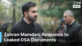 Zohran Mamdani Responds to Leaked DSA Documents: “I Trust My Team Fully” | AC1G