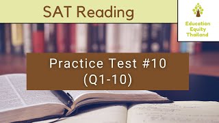 SAT Reading: Practice Test #10 (Questions 1-10)