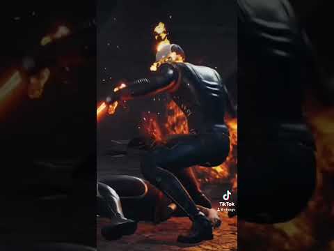 Ghost Rider Gameplay from Midnight Suns. #marvel #marveledits #gaming #marvelmidnightsuns #mcu