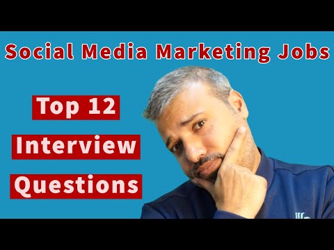 Social Media Marketing Jobs - Top 12 Interview Questions I SMM I (in Hindi I Urdu)
