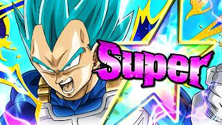 HE IS ABSOLUTELY GRAND!! 100% SUPER EZA INT BLUE VEGETA!!! (DBZ: Dokkan Battle)